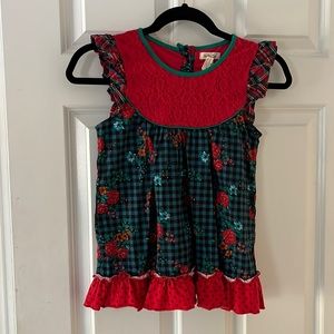 Matilda Jane Boughs of Holly Holiday Shirt